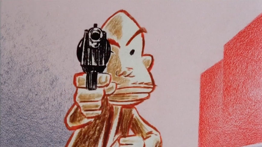 IMAGE: Still - criminal with gun