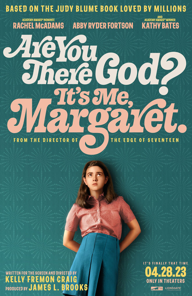 IMAGE: Poster for Are You There God? It's Me, Margaret by Jessica Hische