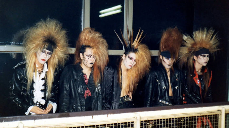 IMAGE: X Japan Group Photo 1 – big hair photo