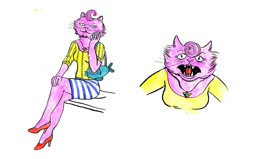 IMAGE: Early sketch of Princess Carolyn