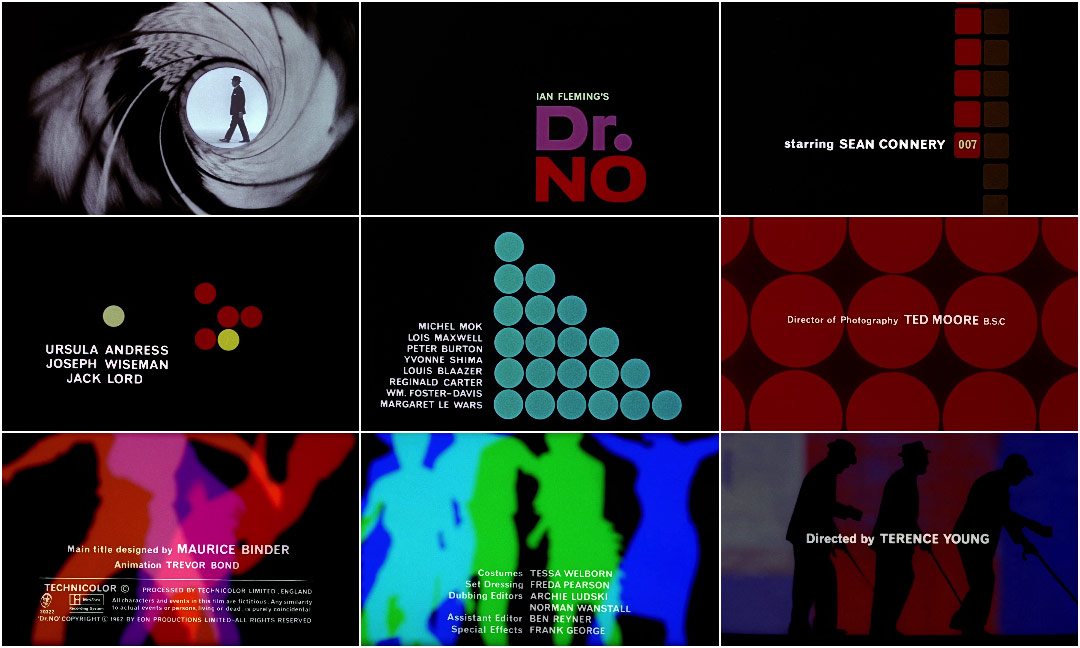 Dr. No (1962) — Art of the Title
