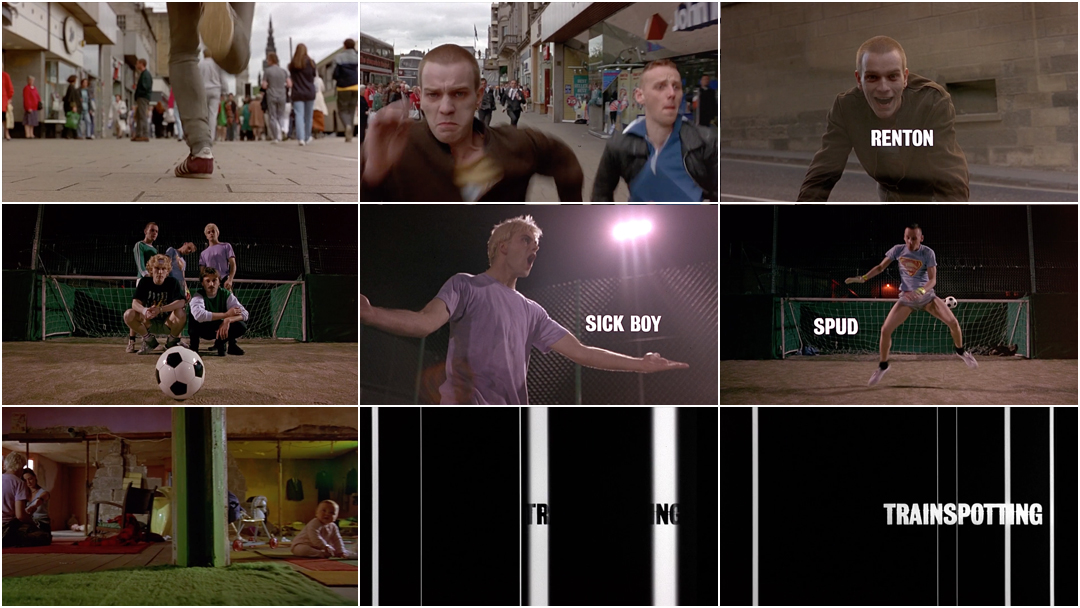 Trainspotting (1996) — Art of the Title