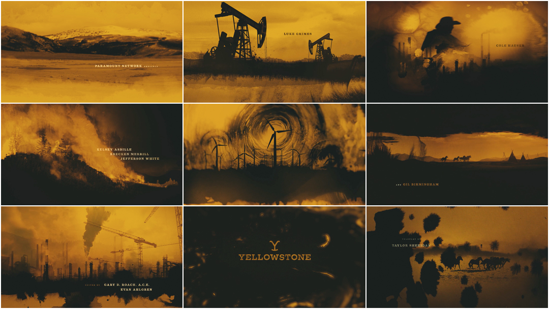 Yellowstone (2018) — Art of the Title